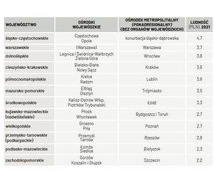 Propozycja nowego podziału Polski