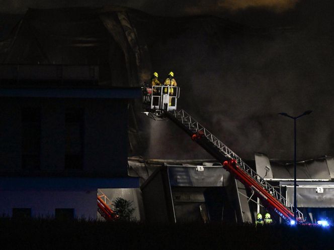Pożar w przetwórni drobiu na Kaszubach
