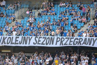 Lech Poznań - Korona Kielce. Piłkarze Kolejorza po raz kolejny zawiedli kibiców. N trybunach trwała impreza [ZDJĘCIA]