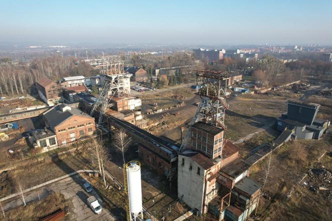 Wieża szybu „Rejtan” po byłej KWK „Centrum” w Bytomiu