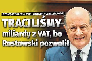 Poseł PiS Janusz Szewczak oskarża byłego ministra finansów: Traciliśmy miliardy z VAT, bo Rostowski pozwolił [TYLKO U NAS]