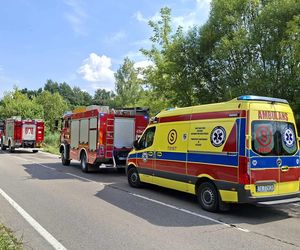 Wypadek w Lubieni