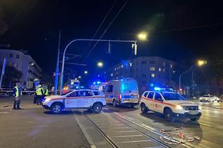 Śmiertelny wypadek na al. Waszyngtona. Tramwaj potrącił pieszego