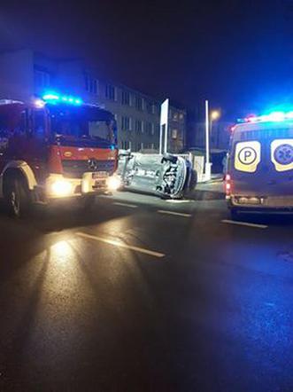 Wypadek na Naruszewicza w Rzeszowie