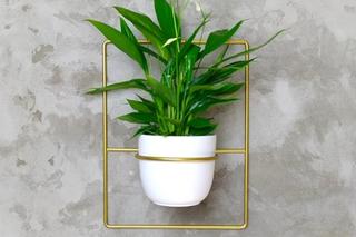 Wisząca półka na kwiaty, kwietnik na ścianę