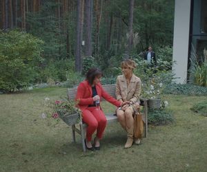 M jak miłość, odcinek 1847: Kama (Michalina Sosna), żona klienta (Joanna Borer-Dzięgiel)