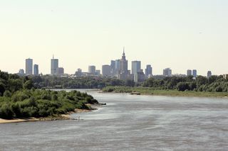 Z tego miejsca najpiękniej widać wieżowce Warszawy. Panorama robi wrażenie