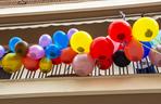 Balony na balkonie
