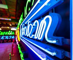 Neony z Muzeum Neonów w Warszawie