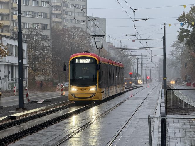 Warszawa. Tramwaj do Wilanowa