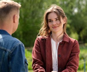 M jak miłość odc. 1875. Franka (Dominika Kachlik), Paweł (Rafał Mroczek)