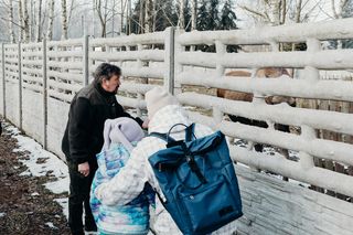 Dziewczynka z Hospicjum Cordis spełniła swoje marzenie. Janeczka poznała się z wilkami 