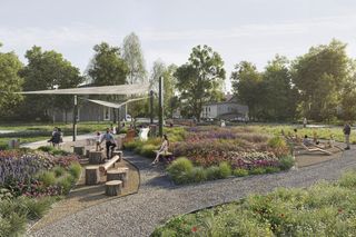 Glinianki i Skwer Niziurskiego w Kielcach - wizualizacje