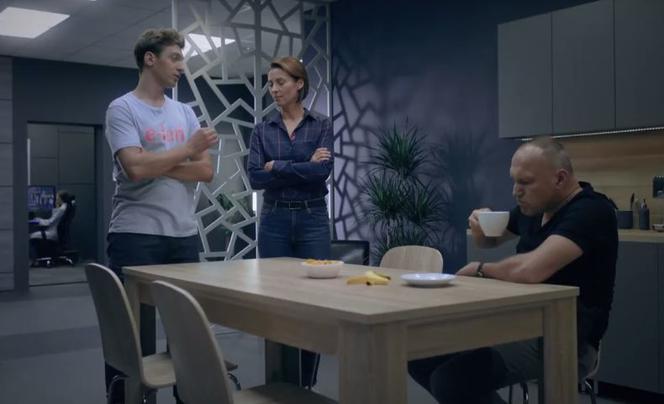 Ślad - nowy serial Polsatu. Renata Różańska (Anita Jancia), Tomasz Bączyk (Kamil Szeptycki), Rafał Walczak (Mariusz Jakus)