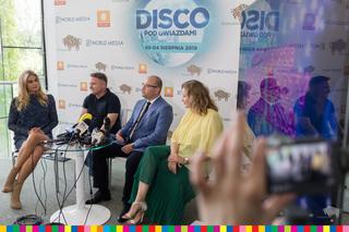 Disco pod Gwiazdami w Białymstoku. Konferencja prasowa
