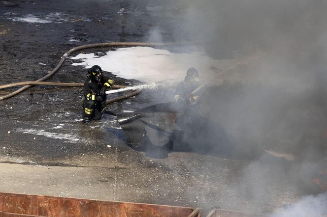 Wybuch w punkcie dystrybucji benzyny w Rzymie.