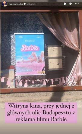 Anna Mucha w Budapeszcie 