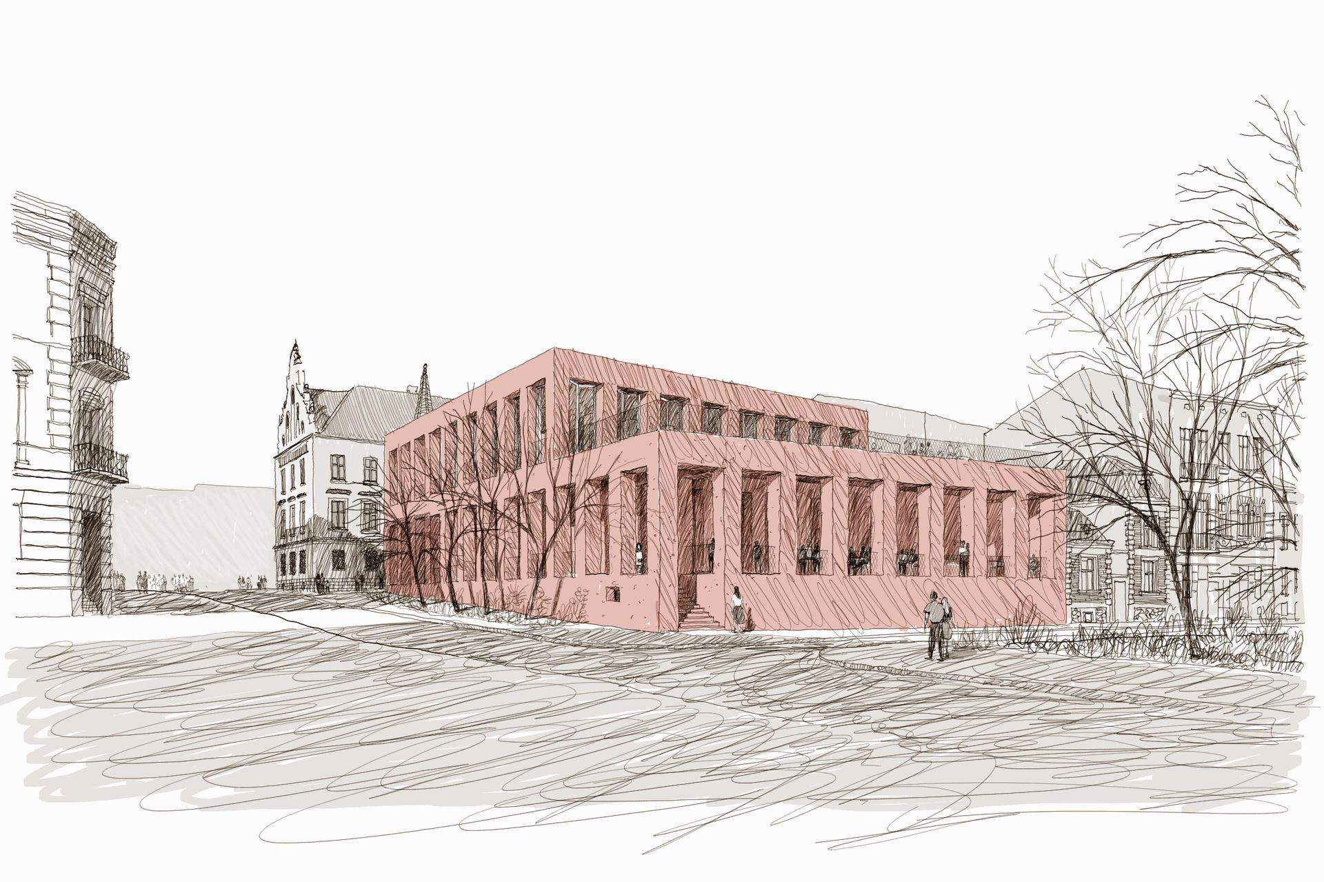 Aula miejska w Rzeszowie według pracowni Karola Żurawskiego