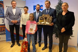 Laureaci w konkursie na Szopkę Betlejemską z recyklingu nagrodzeni
