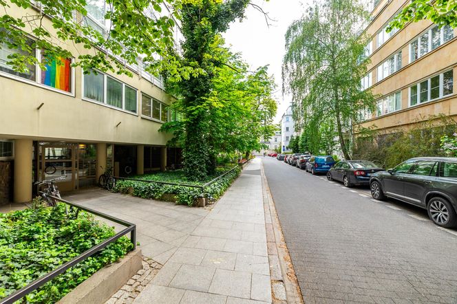 Dom pod żaglem w Warszawie