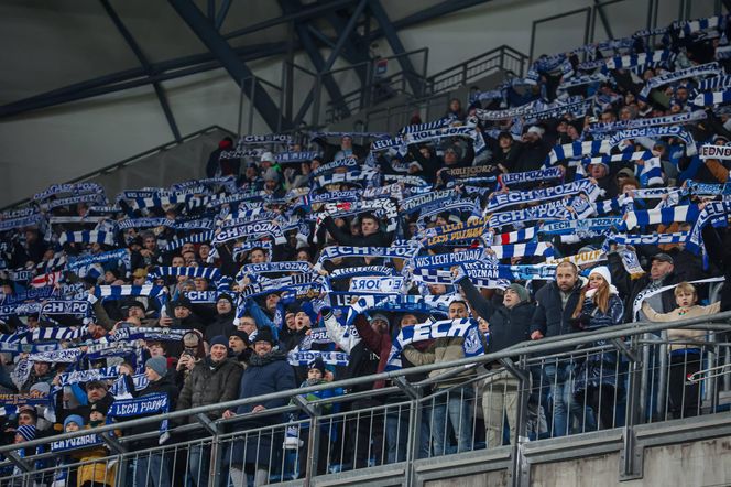 Lech Poznań - GKS Katowice. Kibice na meczu PKO BP Ekstraklasy