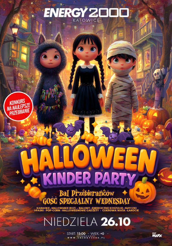 Halloween Kinder Party w Energy 2000