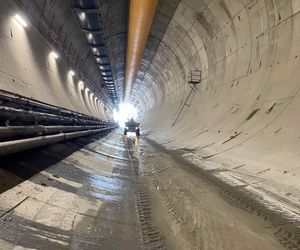Betonowe elementy do budowy pierścieni tworzących obudowę nowego tunelu na S19