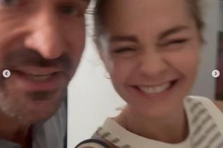 Przyjaciółki 22 sezon na planie: Inga (Małgorzata Socha), Borys (Piotr Stramowski) 