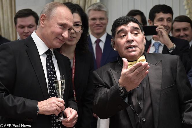 Diego Maradona, Władimir Putin