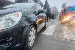 Poważny wypadek przy ul. Szosa Chełmińska w Toruniu. Kierowca potrącił rowerzystkę