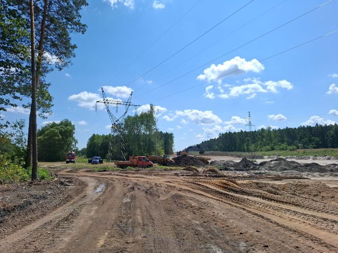 Budowa S74 Kielce - Mniów. Lipiec 2025