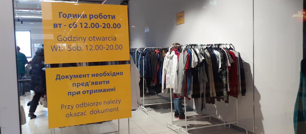 Wolne Ciuchy - to tutaj Ukraińcy znajdą darmowe ciuchy [GALERIA]