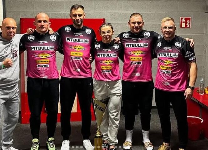 Laura Grzyb przed i po walce na KSW