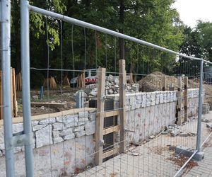 Rewitalizacja parku Bronowickiego w lublinie - postęp prac na koniec lipca 2025