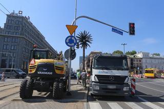 Jak wyglądają okolice rondo de Gaulle'a? 27 sierpnia rozpocznie się frezowanie