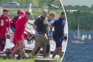 Młody mężczyzna topił się w Jeziorze Zegrzyńskim. Reanimowano go ponad godzinę!