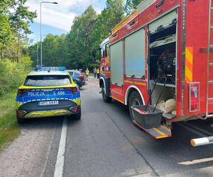 Starachowice. Wypadek ulica Ostrowiecka 