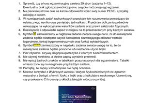 Matura 2025 fizyka rozszerzona - odpowiedzi do wszystkich zadań z arkusza CKE 20.05.2025 - Formuła 2023	