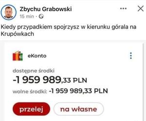 Najlepsze memy z białym misiem z Krupówek!