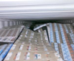 Lubelskie: Papierosy były ukryte w oponach. Pogranicznicy znaleźli 4,4 tys. nielegalnych paczek