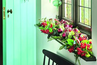 Dom ubrany na Boże Narodzenie