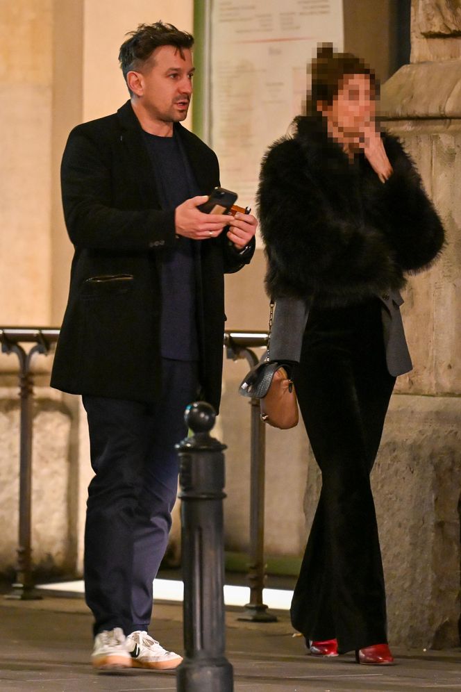 Maciej Rock i Agnieszka Hyży imprezują w nocy