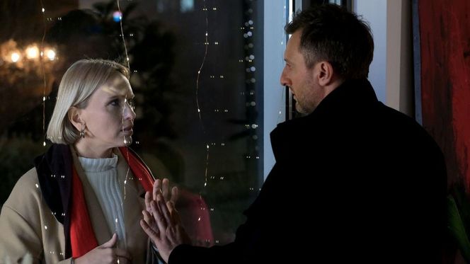 	M jak miłość odc. 1869. Dorota (Iwona Rejzner), Bartek (Arkadiusz Smoleński)