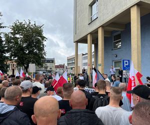 Protest Konfederacji w Siedlcach zgromadził ok. 600 osób