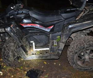 Lubelskie. 21-latek nie żyje, jego kolega trafił do szpitala. Quad uderzył w drzewo