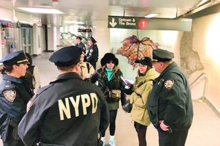 Policyjne szychy ruszyły do metra