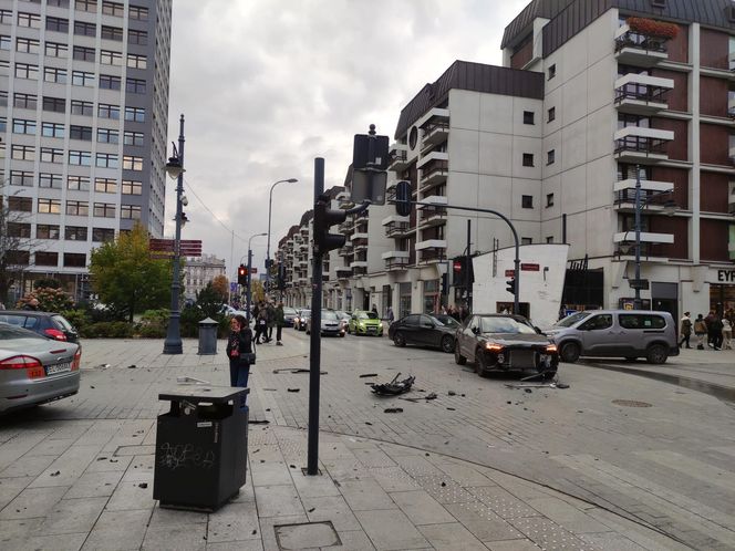 Szaleńczy pościg na Piotrkowskiej