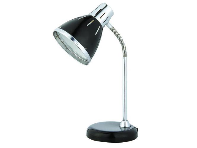 Lampa biurkowa czarna Agata Meble