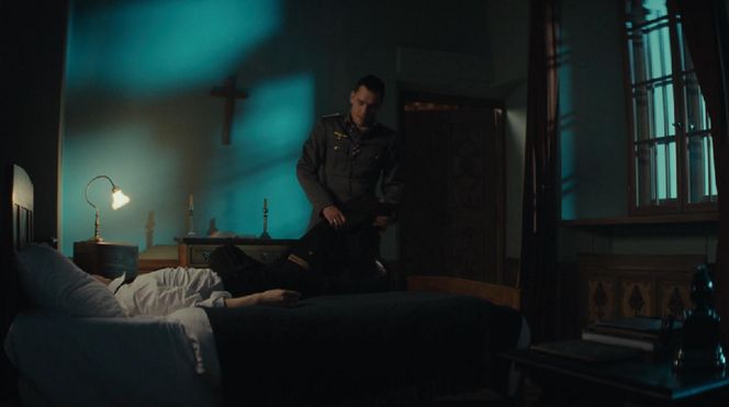 Zatoka szpiegów, odcinek 18. Franz (Bartosz Gelner), Jorg (Maciej Kucharski)