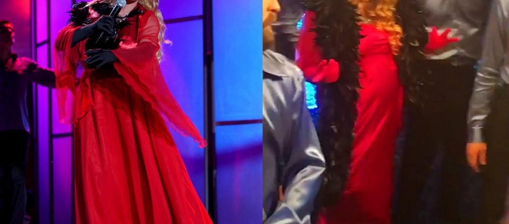 Magda Gessler ubrana podobnie do Violetty Villas 